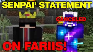 Senpai's STATEMENT On Fariis' SITUATION! QSMP 2