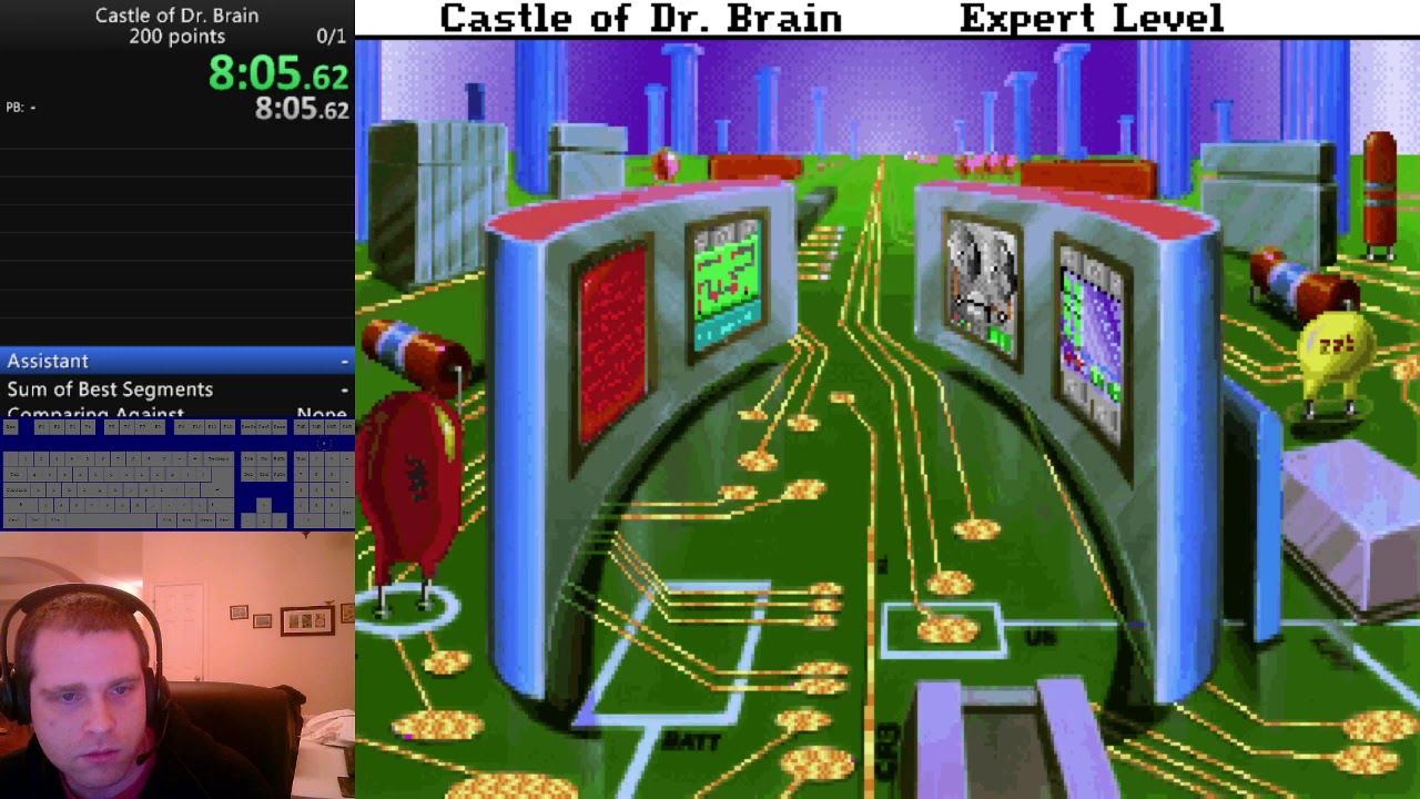 Castle of Dr. Brain, 200 Points in 