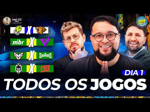 IEM COLOGNE MAJOR 2026 STAGE 1 (DIA 01) - TODOS OS JOGOS - COMPLETO