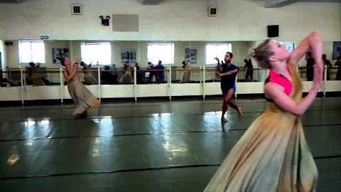 TURNING TIDES rehearsal with River North Dance Co.