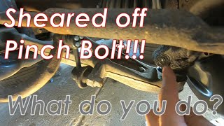 Subaru Ball Joint Pinch Bolt Replacement