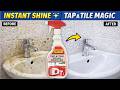 Tiles &amp; Taps Ko Naya Jaisa Kaise Banaye? 😱 Full Process #trending #viralvideo #cleaninghacks