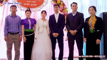 Toàn Cảnh Đám Cưới Thanh Tùng Và Thùy Trang Bản Co Luống Noong Luống Điện Biên