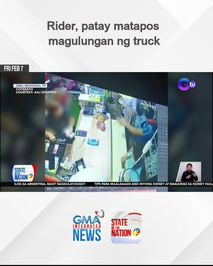 Rider, patay matapos magulungan ng truck | SONA
