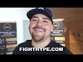 ANDY RUIZ REACTS TO DEONTAY WILDER BACK TRAINING & CHANGES; TELLS HIM "I'D BE WILLING" TO FIGHT NEXT