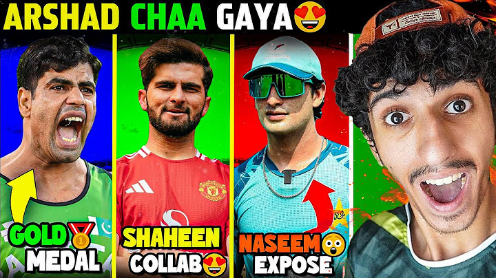 ARSHAD NADEEM WIN GOLD MEDAL 🔥 | SHAHEEN BIGGEST COLLAB 😍 | CrickComedy