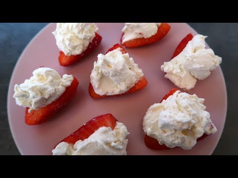 Mascarpone Stuffed Strawberries Recipe