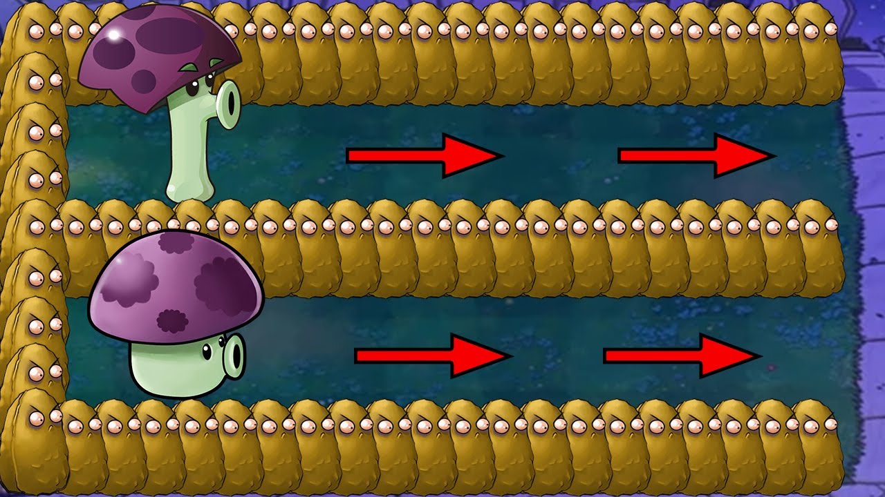 99 Scaredy Shroom Vs 99 Puff Shroom Vs Giga Gargantuar Vs Dr. Zomboss ...