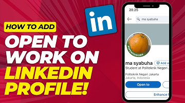 How To Add Open To Work on LinkedIn Profile - 2026 (Make It Easier To Get The Job You Want)