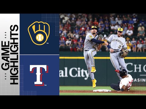 Brewers vs. Rangers