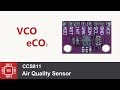 Датчик качества воздуха CCS811, VOC, eCO2