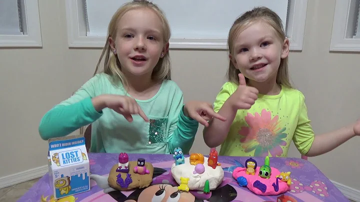 LOST KITTIES Toy Scavenger Hunt! Crazy Dad Hides O...
