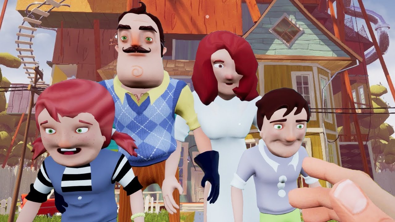 a video of hello neighbor