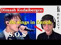 NEW REACTION Dimash Kudaibergen S.O.S - French TV show - Vocal Coach !