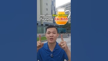 Cách nhớ từ Cái bình | Học đâu nhớ đó - Tiếng Anh 1 phút 1 từ