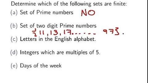 Finite Sets in Set Theory  Examples (Discrete Mathematics)