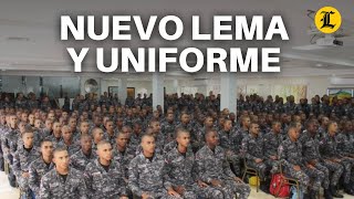 EL UNIFORME DE LA POLICÍA NACIONAL SERÁ AZUL Y SU LEMA 