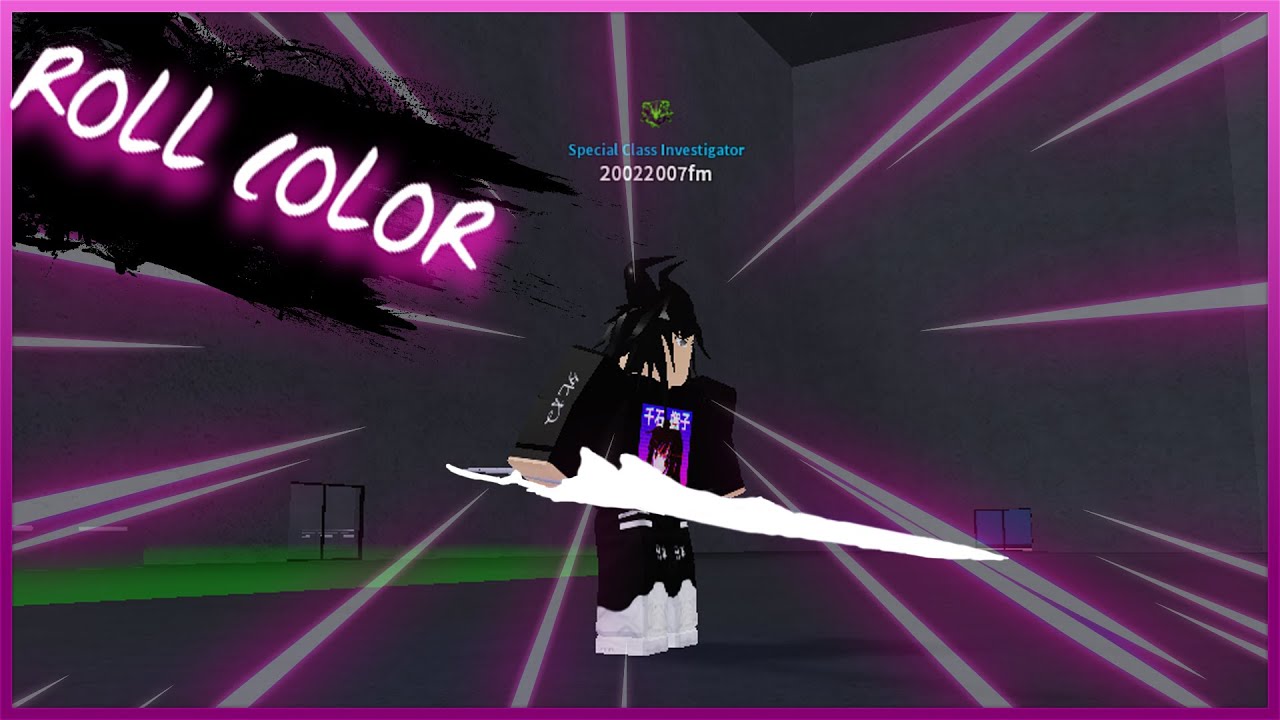 ROLL COLOR [ Ro Ghoul ] [ Roblox ] - YouTube
