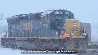 CSX Keeps Holidays on Track: Delivering Joy Across the Nation!