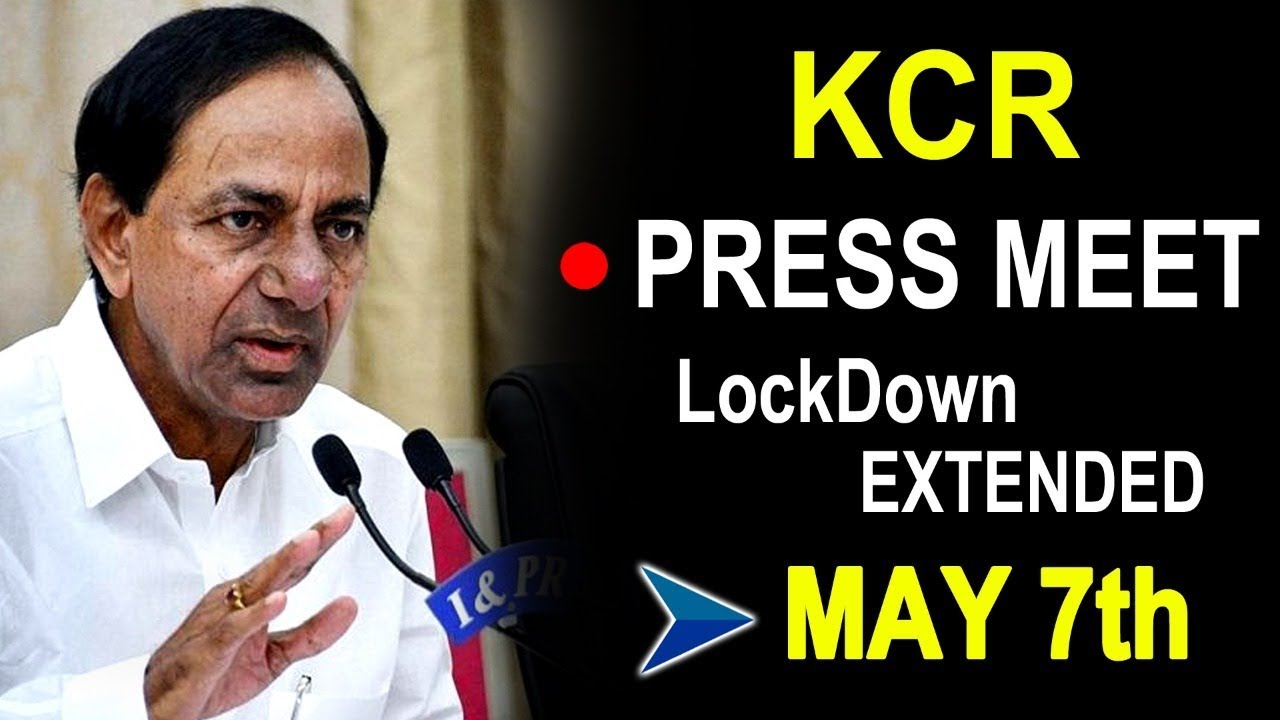 CM KCR Press Meet LIVE | Lockdown Guidelines In Telangana |