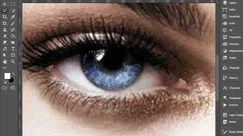 Changing Eye Color in Photoshop