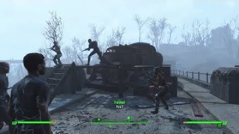 Raiders vs Farmers Random Encounter - Fallout 4 #Fallout #Fallout4 #Bethesda