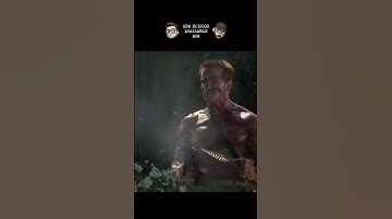 Who did it better? #movie #funny #podcast #reaction #arnoldschwarzenegger #classic #commando