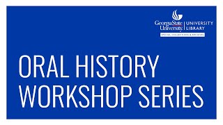 How to Plan for an Oral History Project