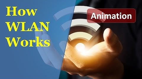 Animation of Wireless Lan working | How Packets are exchanged