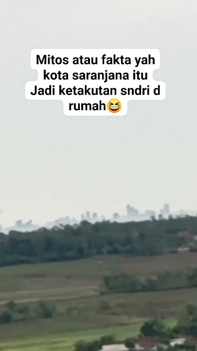 😱wow penampakan kota gaib saranjana terlihat jelas #serem