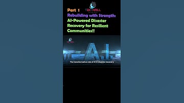 Rebuilding with Strength: AI-Powered Disaster Recovery for Resilient Communities! Part 1 #ai #viral