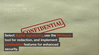 Beyond Basic Signing: Foxit's Pro PDF Security Features (Redaction, Encryption, eSign)