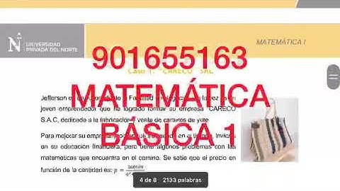 T2 MATEMATICA 1 UPN 901655163 DESARROLLADO GARANTIZADO