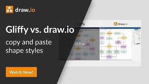 Gliffy vs. draw.io comparison - Copy and paste shape styles