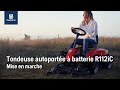 Tondeuse autoporte  batterie r112ic  mise en marche