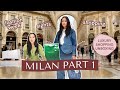 Milan Day 1 & 2 (Plus Luxury Shopping Unboxing) | Camille Co