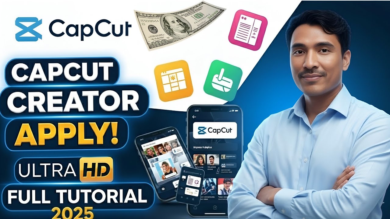 How to Apply as CapCut Creator | CapCut Template Creator Program Full ...