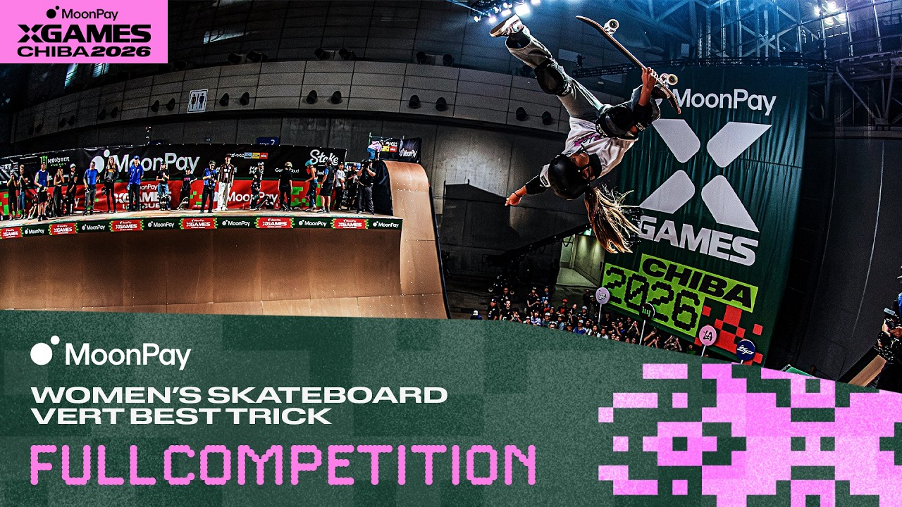 Women's Skateboard Vert Best Trick