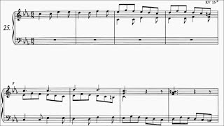 Con Brio Exam (CBE) Grade 5 Mozart The London Sketchbook No.25 K.15z Gigue in C Minor Sheet Music
