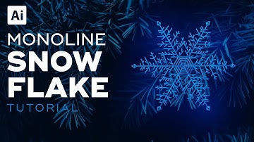 Snowflake Illustrator Tutorial