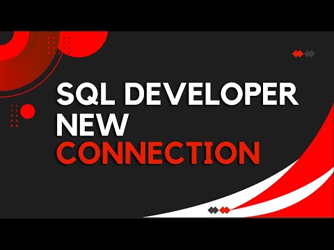 Add new connection inside SQL Developer