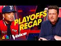 Everything That Happened in Week 1 of Playoffs | The Voice | NBC