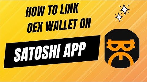 how to link your wallet address on satoshi app#satoshi #airdrop #openex