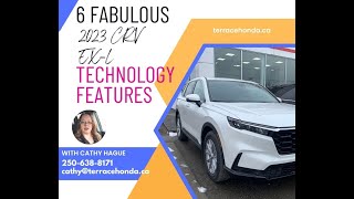 6 Fabulous Technology Features on the 2023 CRV EX-L AWD by Cathy at Terrace Honda 521 views 1 year ago 6 minutes, 36 seconds