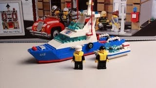 LEGO Set Review: Town Coastguard Coastal Cutter (6353) from 1991
