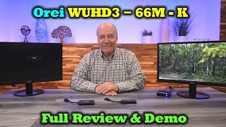 Orei WUDH3-66M-K | Wireless HDMI Extender - Easy Sharing of Your Media