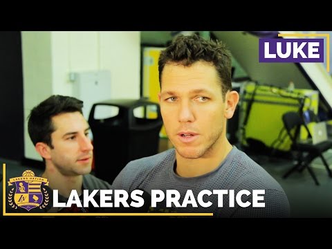 Luke Walton Talks Upcoming Roadtrip, Team Coming Out Sharp In Practice