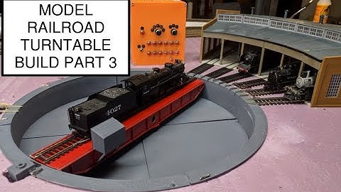 Arduino Model Railroad Turntable Part 3