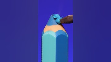 Eraser Pen vs. Soldering Iron (Macro/Close-Up) #asmr #closeup #macro #asmrvideo #satisfying