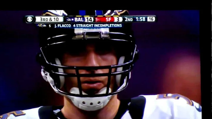 Jacoby Jones 56-Yard Touchdown Baltimore Ravens vs. San Francisco 49ers Superbowl XLVII 2/3/13